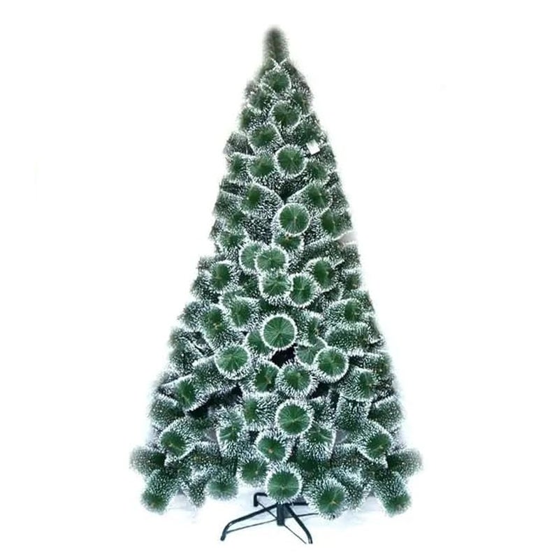 Northland Artificial Pine Snow Christmas Tree 8 feet with 40 Pc Decoration - Image 1