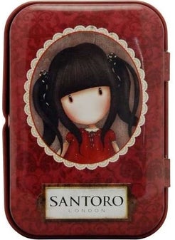 Santoro Gorjuss Tin Can Red  - Image 1