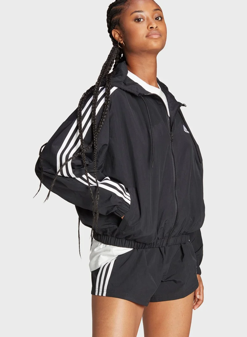 Adidas Essentials 3-Stripes Woven Windbreaker