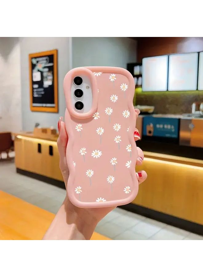 Pink Anti Drop Frosted Wave Macaron Phone Case For IPhone 16 - Image 3