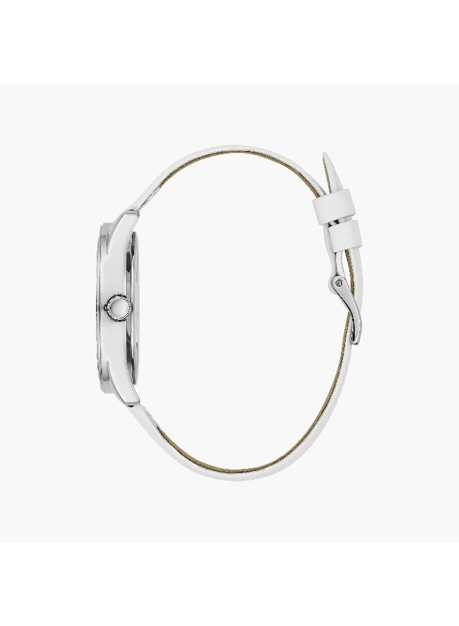 جس Silver Analog Watch for Women