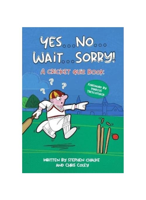 null - Yes No Wait Sorry A Cricket Quiz Book - Image 1