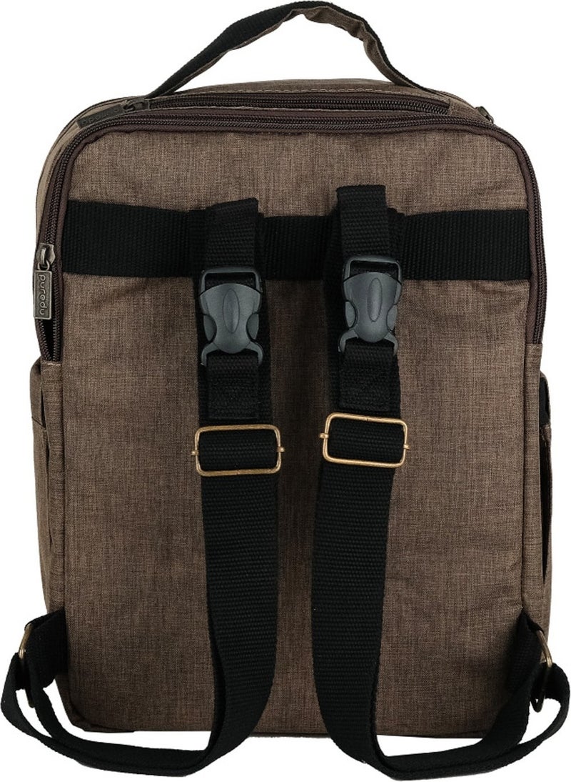 Puredu Brown Baby Care Bag Set - Spice - Image 3