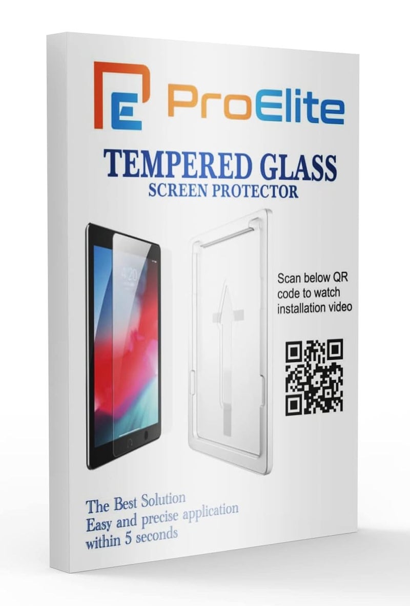 ProElite Tempered Glass Screen Protector for Apple iPad Air 11 inch M4/M3/M2 2026/2025/2024 with Auto Alignment Kit, Tempered Glass for iPad Air 11 inch M4/M3/M2 2026/2025/2024 - Image 2