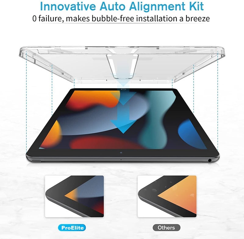ProElite Tempered Glass Screen Protector for Apple iPad Air 11 inch M4/M3/M2 2026/2025/2024 with Auto Alignment Kit, Tempered Glass for iPad Air 11 inch M4/M3/M2 2026/2025/2024 - Image 4