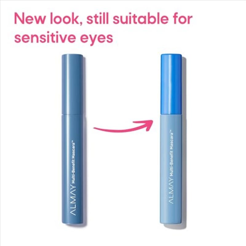 Almay Mascara, Volume, Length, Definition & Conditioning, Multi-Benefit Eye Makeup, Hypoallergenic and Fragrance-Free, 502 Black - Image 5