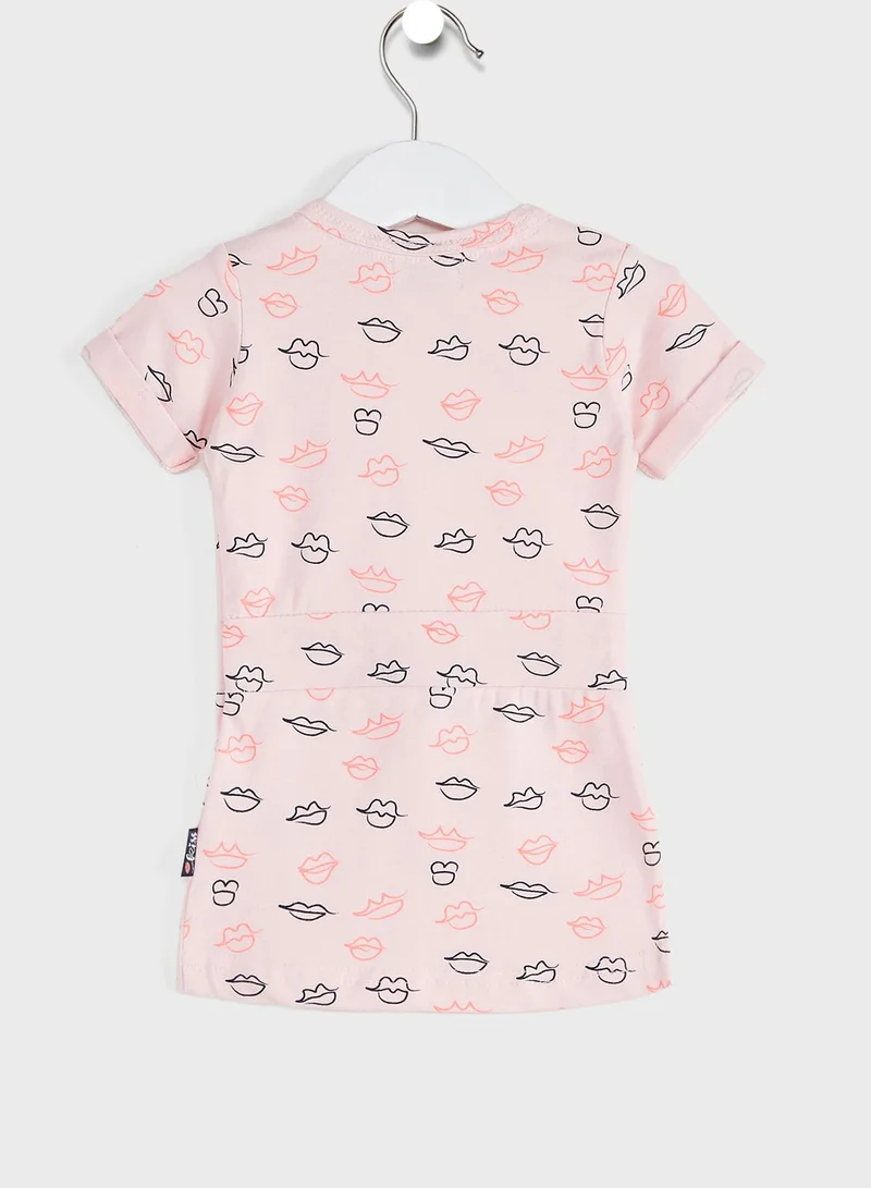 Dirkje Infant Printed T-Shirt Dress