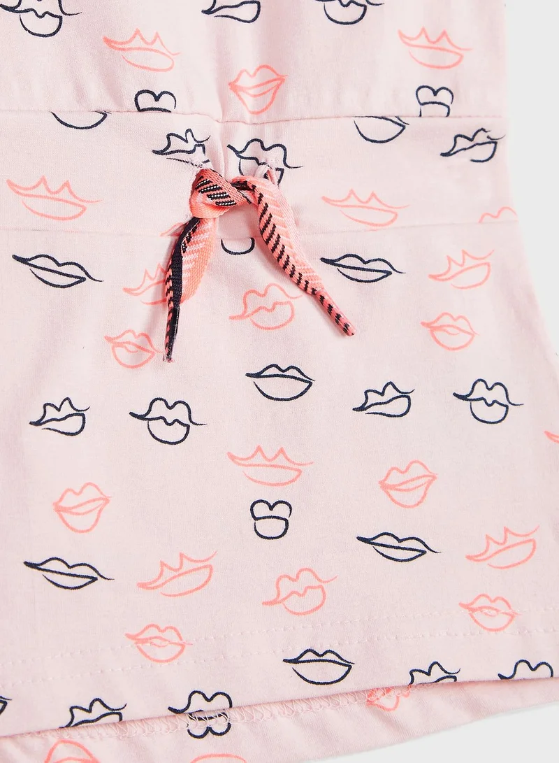 Dirkje Infant Printed T-Shirt Dress
