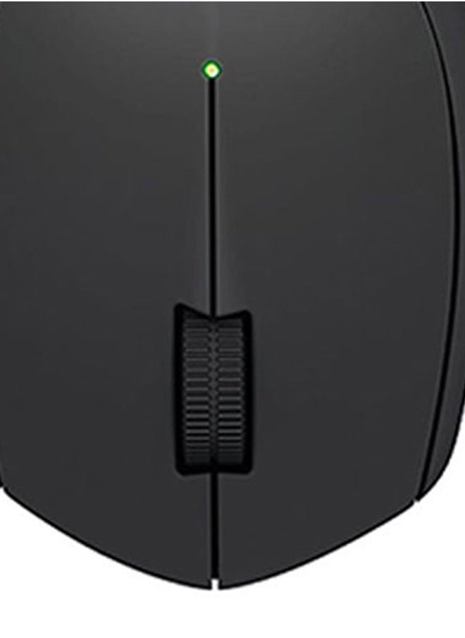 Generic - Wireless Mouse Logitech M280 , Resolution 1000 DPI, Wireless Frequency Range  2.4 GHz, Operating Range- 10 m with USB Mini Receiver, curved design plus extended power , Compatible with PC, Mac, Laptop - black - Image 1
