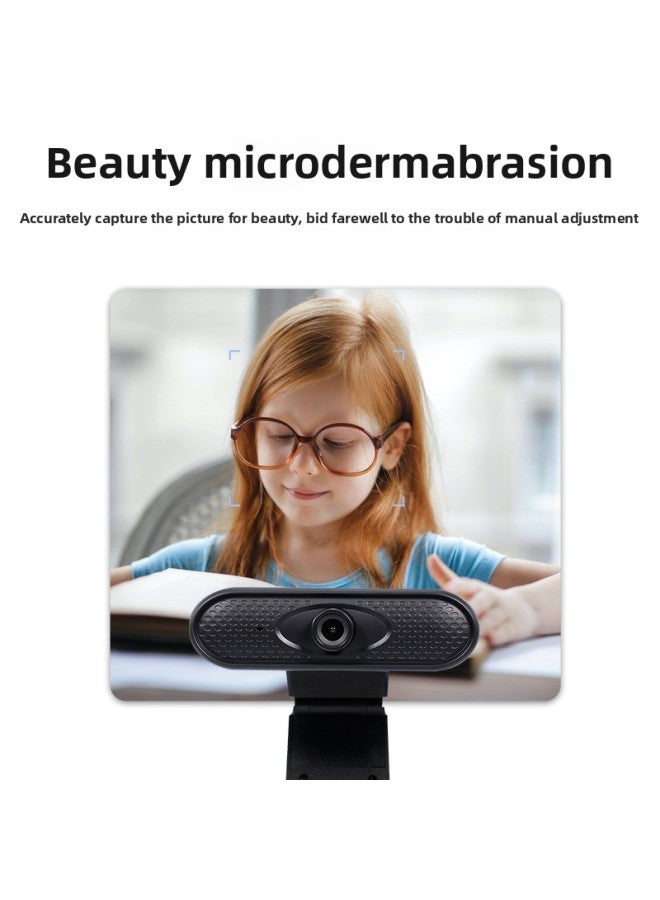 1080P HD Computer Live Camera Video Conference Online Teaching Driver-Free Usb Camera-Color:True 1080p - Image 4