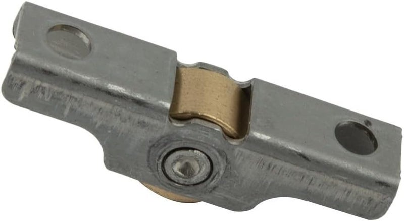 عجلة ستارة الفولاذ المقاوم للصدأ 4 قطع عجلة مسطحة بكرة باب منزلقة عداء مسار الأجهزة - Image 2