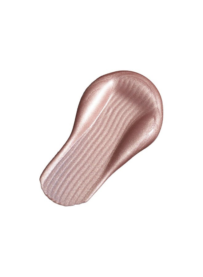 Ruby's Organics Mini Metallic Liquid Eyeshadow for Women- Eye Makeup, Smooth Glide Insta Dry Formula, Smudge proof, Waterproof, Long Lasting and Highly Pigmented, Paraben Free, Vegan - Luna, 3ml - Image 2