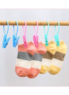 24Pcs Clothes Peg Clip Pins,Multicolor Rope Hanging line Windproof Hanger Sock Drying PP Plastic Clips Hooks Mini Closepins Pegs Photo Craft - pzsku/Z5FF657BE21B5AF105C1BZ/45/_/1670037307/250e958a-73b2-44a4-a27d-ce1bfd0965f7