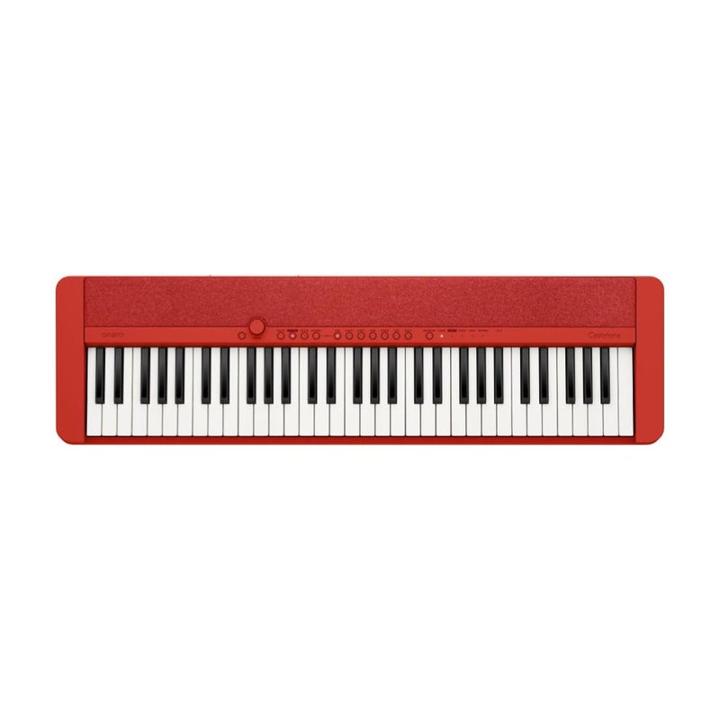 Casio Casiotone CT-S1 Portable Keyboard - Red - Image 1