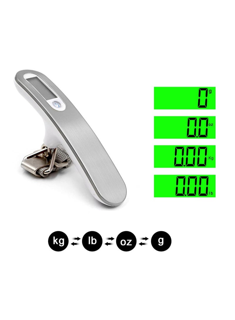 Hihonor Luggage Scale High Precision Digital luggage weight scale, Backlight Hanging Luggage Scale for suitcases, Portable Scale, MAX 110lb/50kg Suitcase Scale for Travel, Travel Accessories and Gifts - Image 5