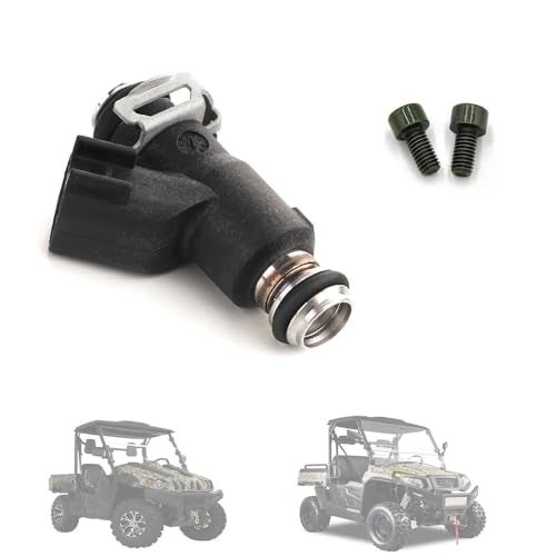 Chikia Hisun 700 Fuel Injector with bolts Replacement for Hisun UTV ATV 700 750 Massimo MSU 700,Axis 700,YS700,Cub cadet,Coleman UT700 UT750,Bennche(4 Hole) - Image 1