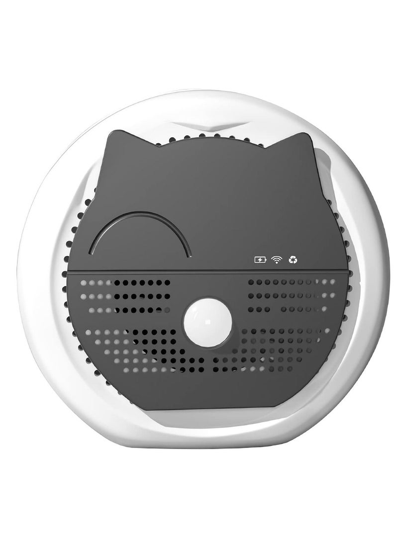 Excefore - Smart Pet Smell Deodorizer, Litter Box Odor Eliminator, Auto On/Off, Rechargeable Dust-Free Litter Genie for Cat Litter Box, Bathroom Wardrobe and Small Area - Image 1