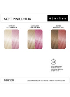 UBERLISS Uberliss Bond Sustainer Color (Soft Pink Dahlia) - 3.7 ounce Vegan Semi-Permanent Hair Color Dye - Rebuilds Broken Hair Bonds - For Healthy Hair  - Image 2