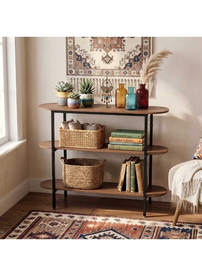 Visionnaire 110cm Reception Table Console Table for Entryway Modern Home Sofa Coffee Table Entrance Table Dining Room Kitchen Bar Display Table for Hallway Living Room Bedroom - Image 4