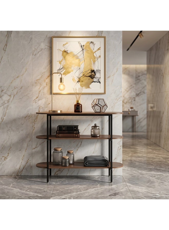 Visionnaire 110cm Reception Table Console Table for Entryway Modern Home Sofa Coffee Table Entrance Table Dining Room Kitchen Bar Display Table for Hallway Living Room Bedroom - Image 3