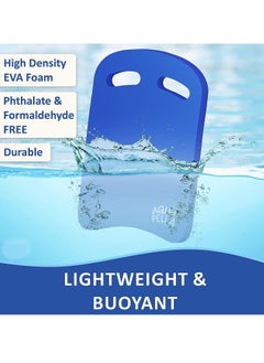 VIAHART Swimming Kickboard - Blue | One Size Fits All | A Great Training Aid For Children And Adults | Learn To Swim | Hydrodynamic | Pool Fun | Swim Gear & Accessory | Eva Foam  - Image 4