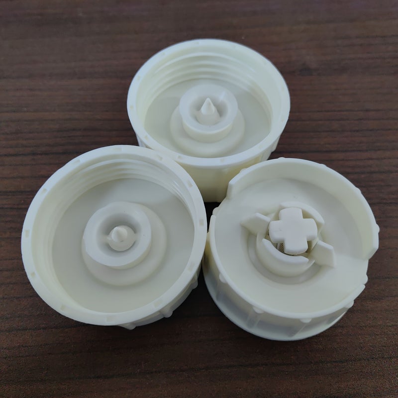 Automatic Cat Dog Waterer Additions With Siphon Nozzles 2.36 Inch Lid - Image 3