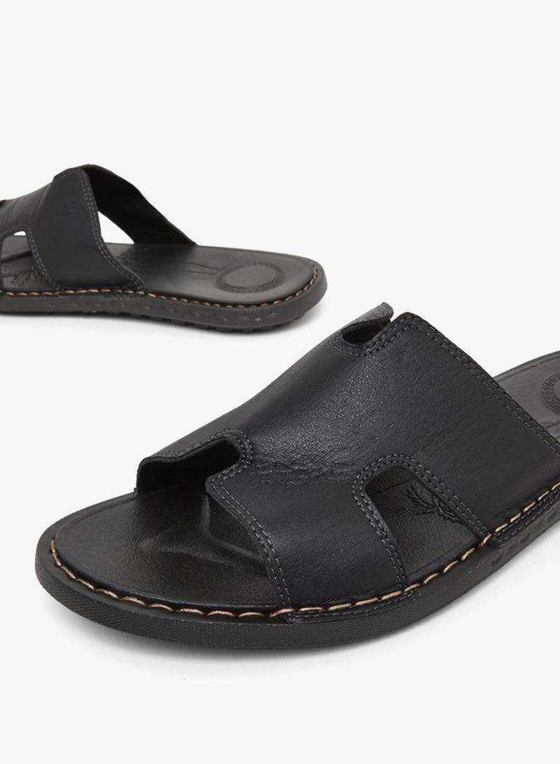 Styli Comfort Open-Toe Cut Out Sandals - Image 3