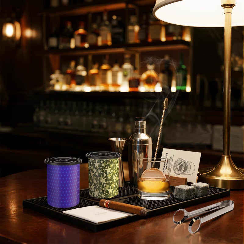 Unigul Clear Ice Cube Maker  2 Pack Large Ice Cube Molds  Ice Ball Maker Mold For Whiskey Lover  2.5"" Stainless Steel Ice Maker  Easy-Release Old Fashioned Ice Cube Mold  Special Bourbon Gifts For Men - Image 2