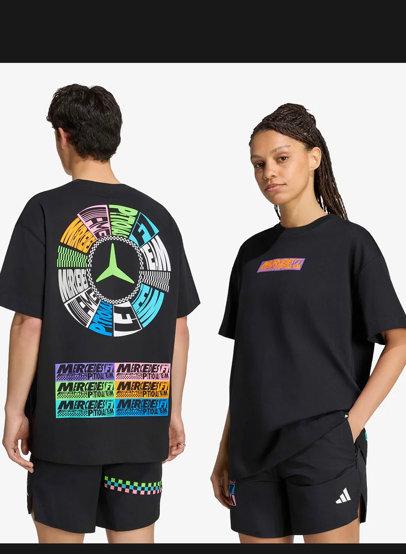 Adidas Mercedes Lights On T-Shirt