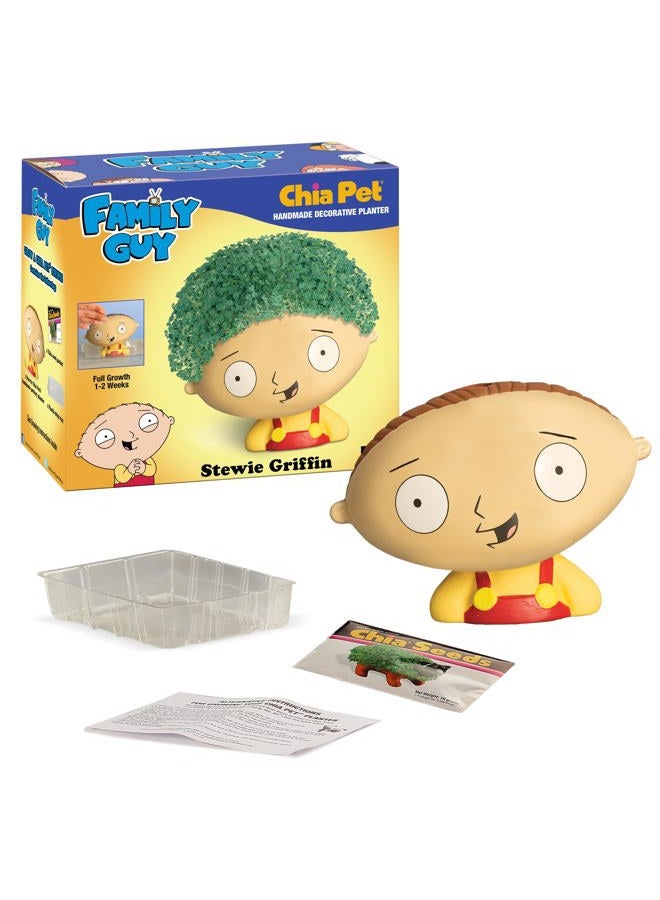 Chia Pet Family Guy - Stewie Griffin with Seed Pack, Decorative Pottery Planter, Easy to Do and Fun to Grow, Novelty Gift, Perfect for Any Occasion - Image 4