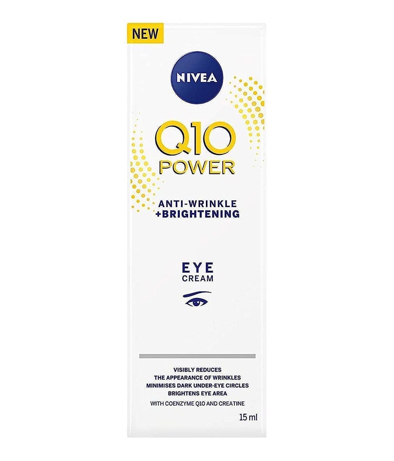 Nivea Q10 Power Anti-Wrinkle + Brightening Eye Cream 15 ml / 0.5 fl oz - Image 1