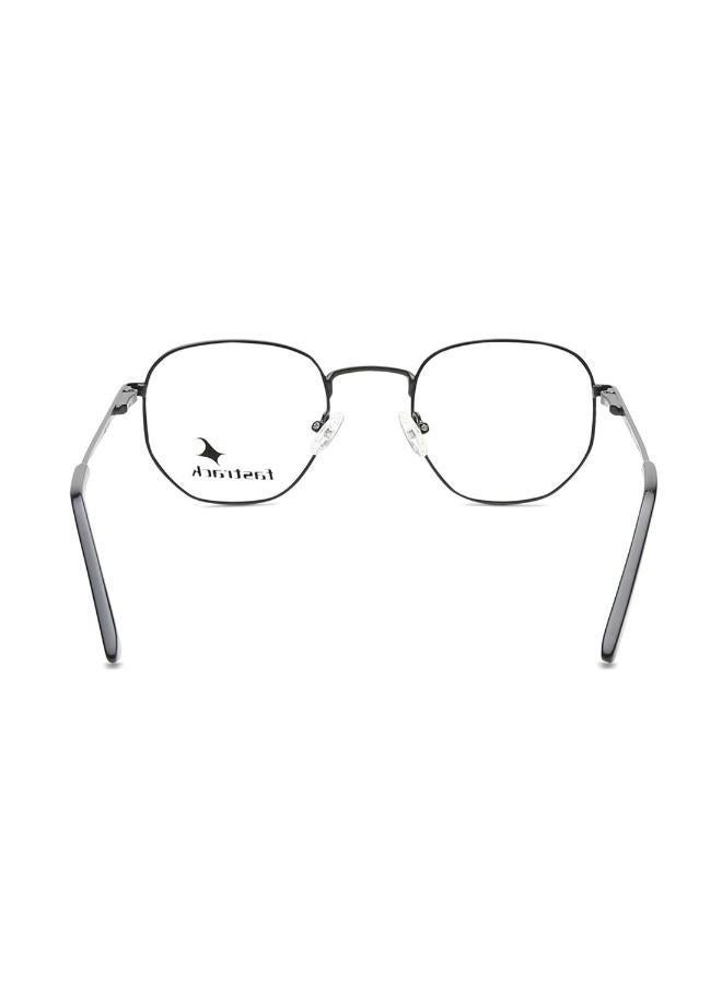 فاستراك نظارة طبية بإطار دائري أسود - Image 4
