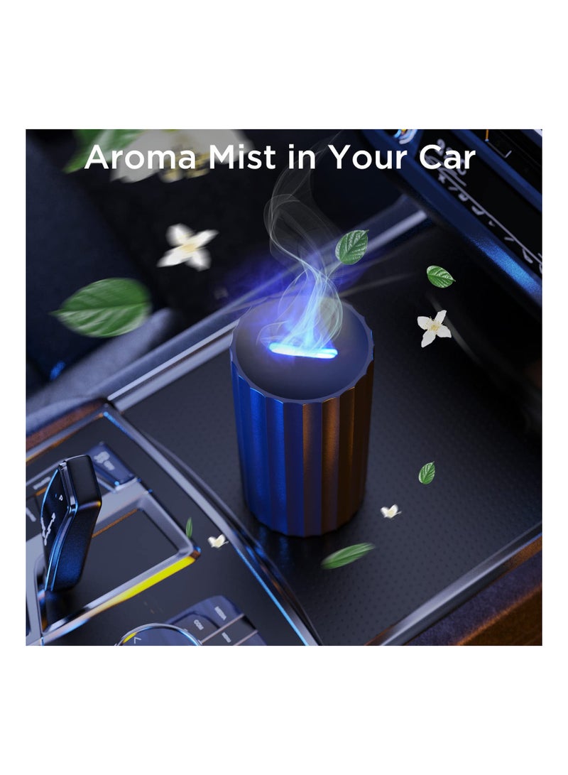 SYOSI Car Essential Oil Diffuser, Upgraded Aromatherapy Humidifier with 3 Modes & 7 Colorful Cute Diffuser USB Portable Diffuser USB Powered Aroma Device 100ml Mini Oil Diffuser for Car Office Bedroom - Image 4