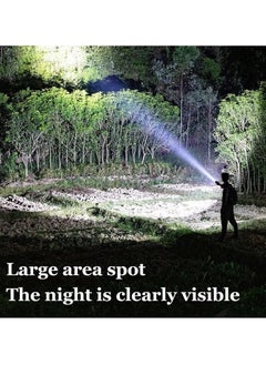 Excefore Flashlights, 2 Pcs Mini Special Forces Strong Light Flashlight, Multifunctional Rechargeable Flashlight, Super Bright Flashlight, Best Camping, Outdoor, Emergency, Everyday Carry  - Image 3