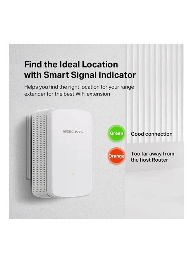 MERCUSYS 300 Mbps Wi-Fi Range Extender White - Image 5