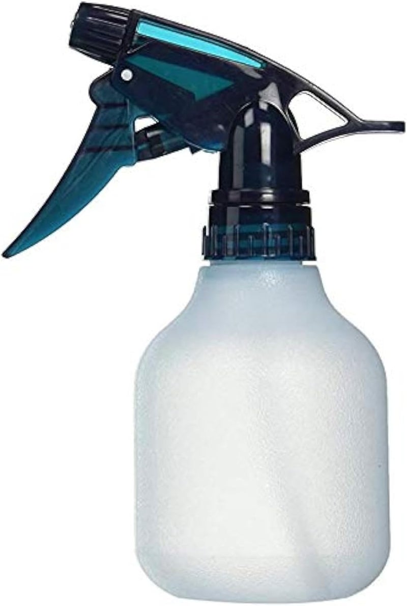 Empty Spray Bottle Refillable Container, Fine Mist Sprayer Trigger Squirt Bottle for Taming Hair, Hair styling, Watering Plants, Showering Pets (1 Pack, Blue)