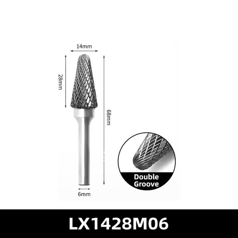 أسنان دوارة من كربيد التنجستن مقاس 6 مم من النوع L لأداة النقش الحجم LX1428M06 1 قطعة - Image 3