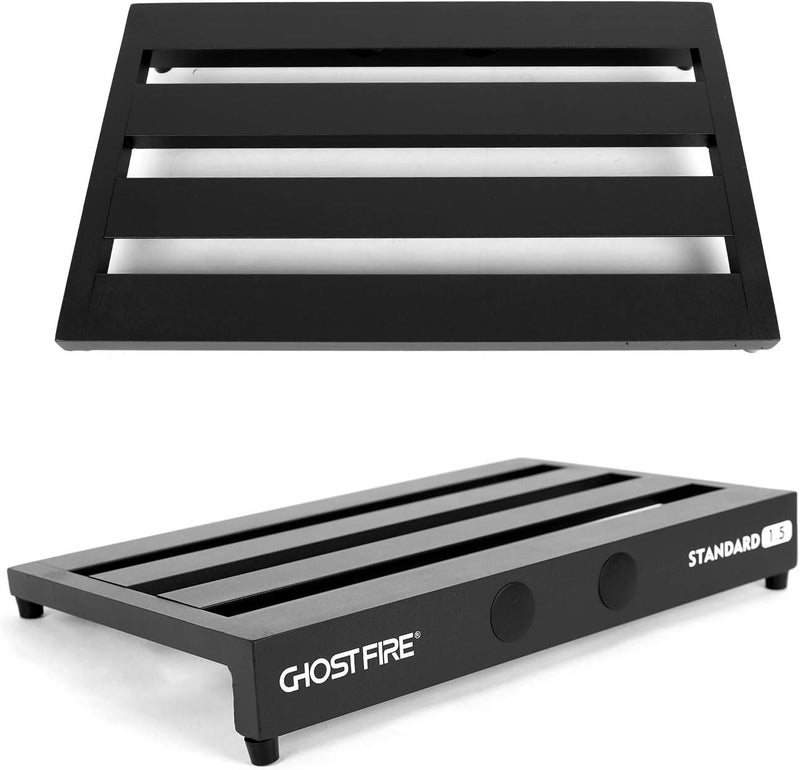 GHOSTFIRE Ghost Fire Guitar Pedal Board Aluminum Alloy 3.0lb Effect Pedalboard 19.6"x11.8" with Carry Bag,V series (V-STANDARD 1.5) - Image 5
