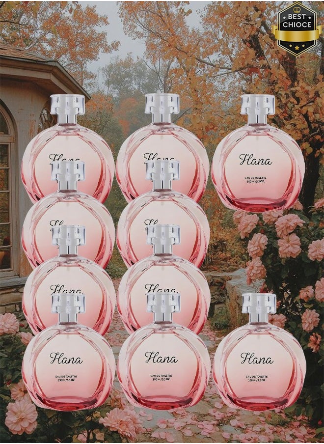 hana 10 Pieces Hana Perfume For Women 100ml EDT  - Image 1