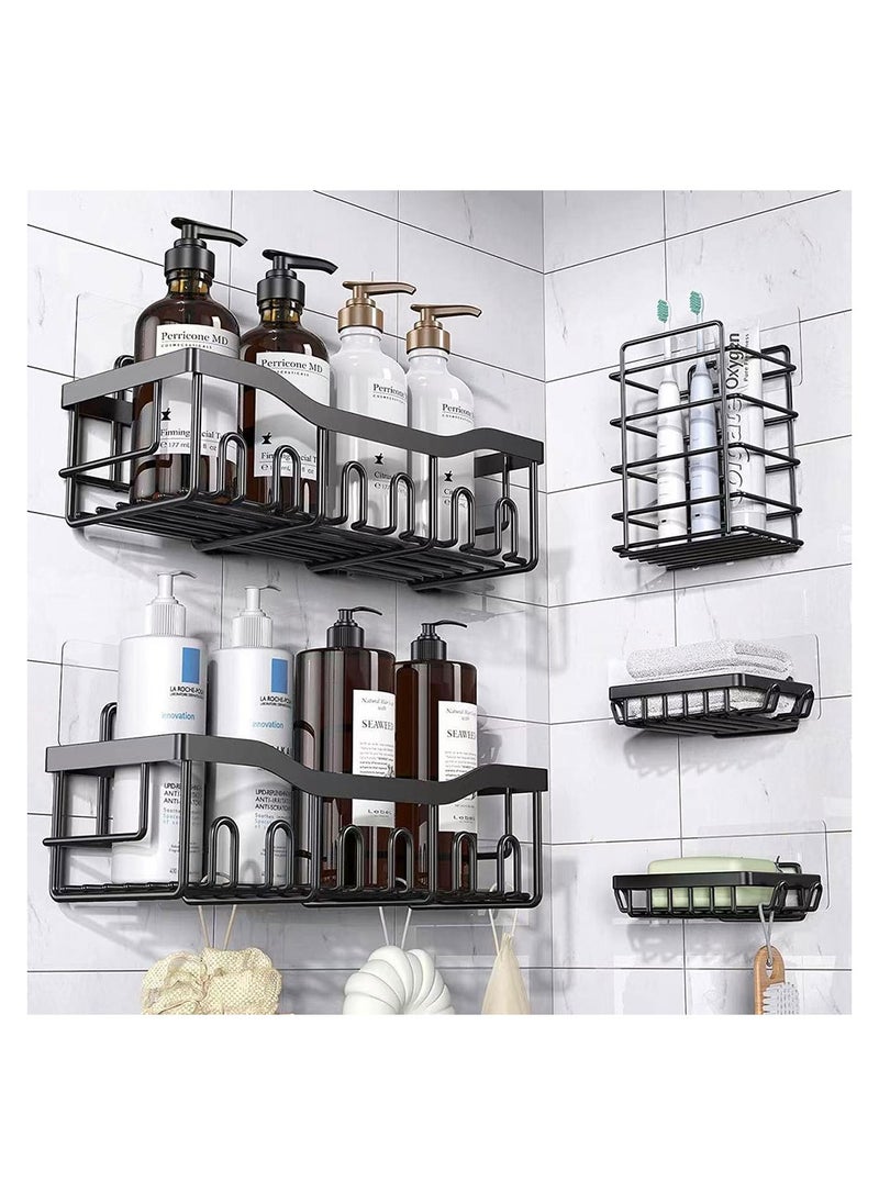 COOLBABY 5 Pack Adhesive Shower Organizer for Bathroom Storage&Home Decor&Kitchen No Drilling Stainless Steel Bathroom Organizer - pzsku/Z5FF7C469131015D320A9Z/45/_/1695619882/f3e87414-7fa4-4701-b5b2-4339838ac406