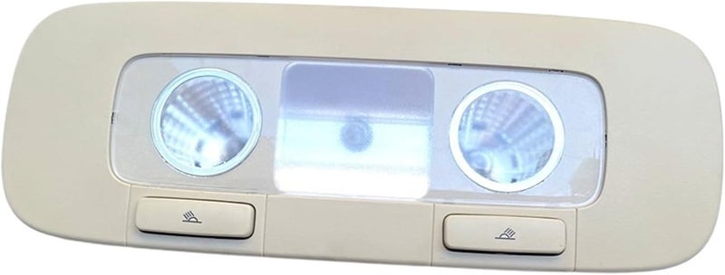 QASULER Beige Dome Light for VW Cars - Image 1