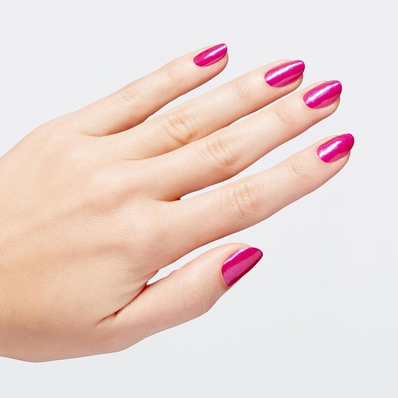 OPI Infinite Shine Pompeii Purple | Opaque Bright Purple CrÃ¨me Long Wear Gel Like Nail Polish | Vegan, Long Lasting, Streak Free - Image 4