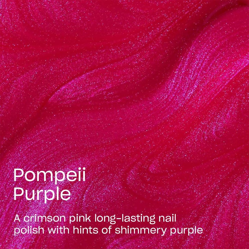 OPI Infinite Shine Pompeii Purple | Opaque Bright Purple CrÃ¨me Long Wear Gel Like Nail Polish | Vegan, Long Lasting, Streak Free - Image 3