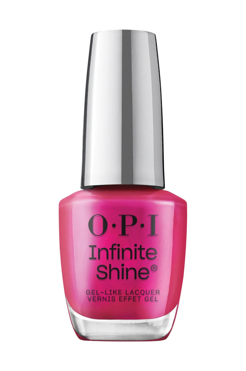 OPI Infinite Shine Pompeii Purple | Opaque Bright Purple CrÃ¨me Long Wear Gel Like Nail Polish | Vegan, Long Lasting, Streak Free - Image 1