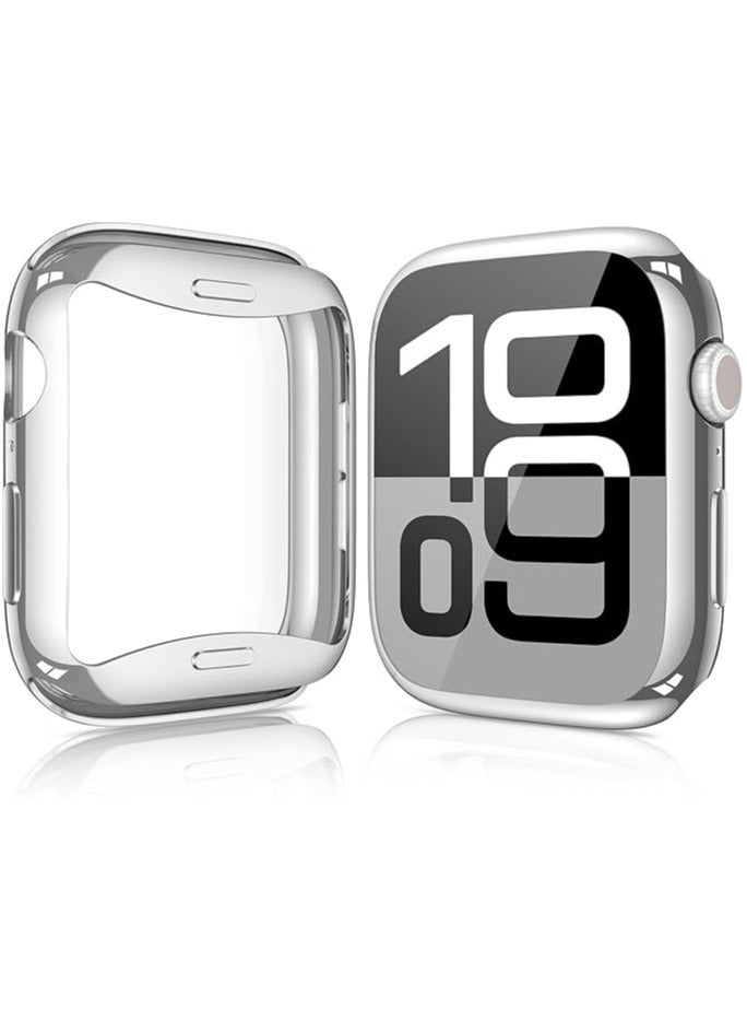 HablTech Protective Case Compatible with Apple Watch Series 9/8/7 41mm Case for iWatch Ultra-thin and soft TPU Case Shockproof - Image 1