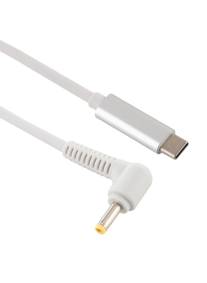 BURAQ USB-C / Type-C to 4.0 x 1.7mm Laptop Power Charging Cable, Cable Length: about 1.5m  - Image 3