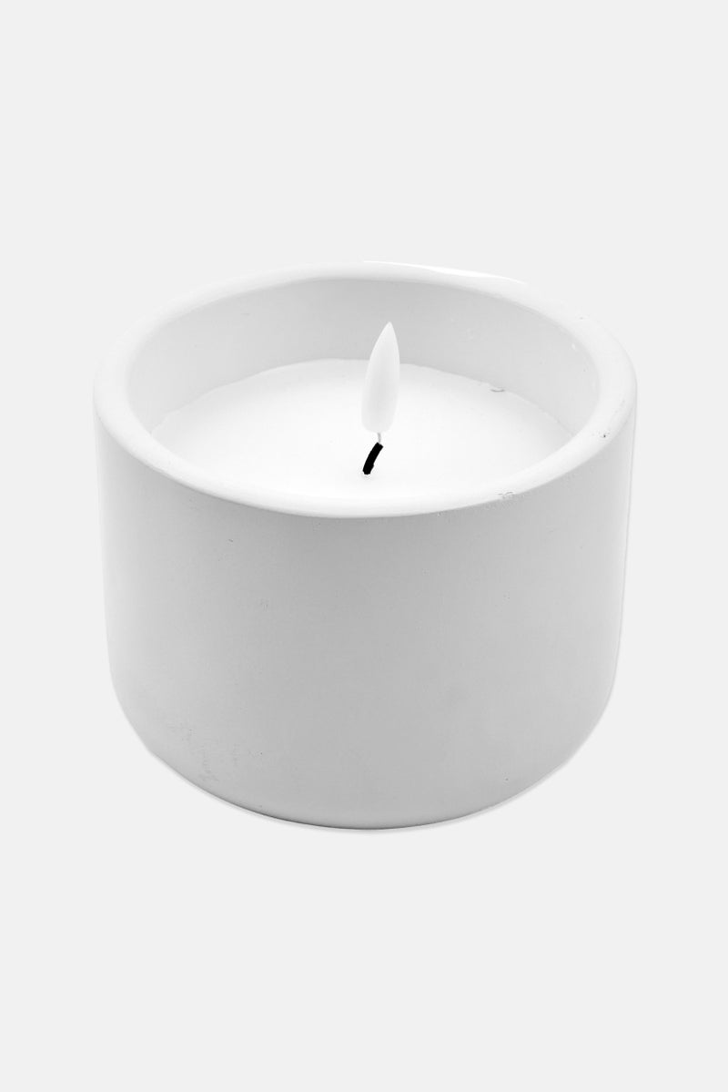Muy Mucho Base Led Candle, White  - Image 2