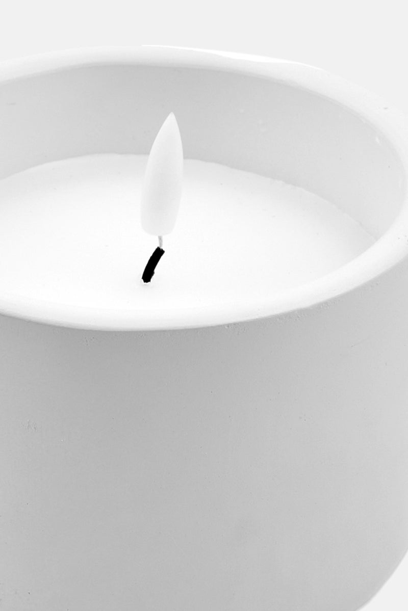 Muy Mucho Base Led Candle, White  - Image 3