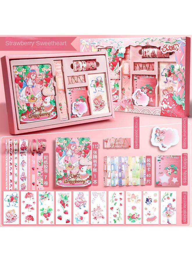 Bluejw Net Red Hand Ledger Box Cartoon Hand Ledger Complete Set Of Hand Ledger Children Primary School Birthday Suit - Image 1