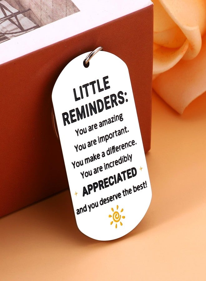 KINMES Tween Girl Christmas Gifts 2025, Inspirational Little Reminder Keychain Teenage Girl Stocking Stuffers 2025, Valentines Day Gifts for Daughter, Popular Gifts for College Girls, Proud of You Gift - Image 2